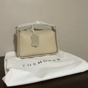 The Horse Bags The Horse Mini Clementine Bag Oat Pebbled